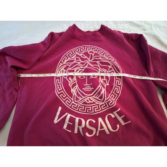 "VERSACE" Vintage Hanes Sweatshirt M - Picture 7 of 7